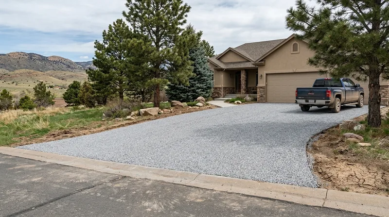 Tar & Chip Driveways Fort Collins