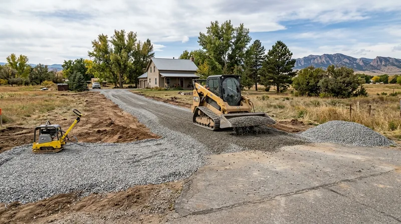 Gravel Driveway Installation & Grading Fort Collins